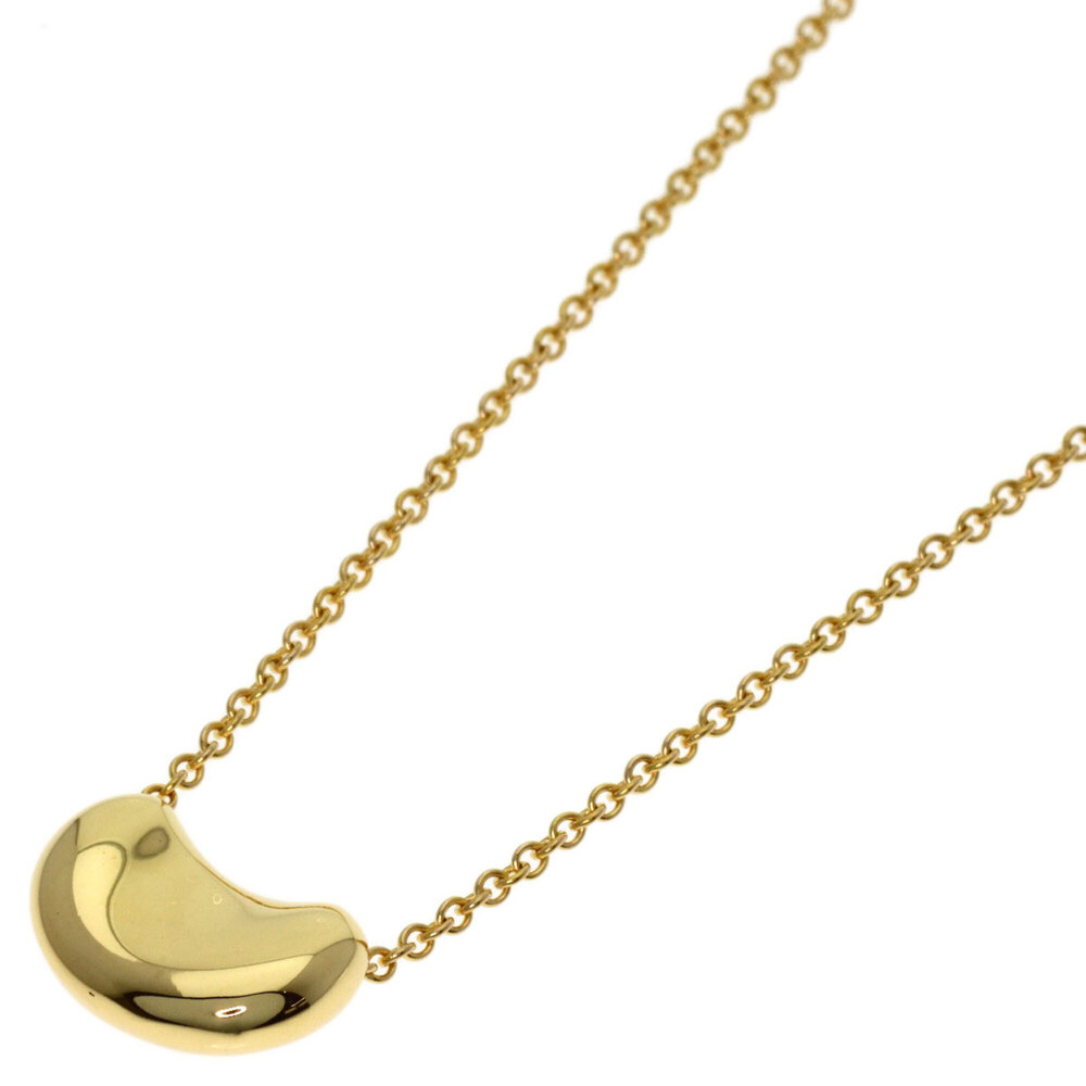 Tiffany Bean Necklace, 18K Yellow Gold, Women's, TIFFANY&Co.